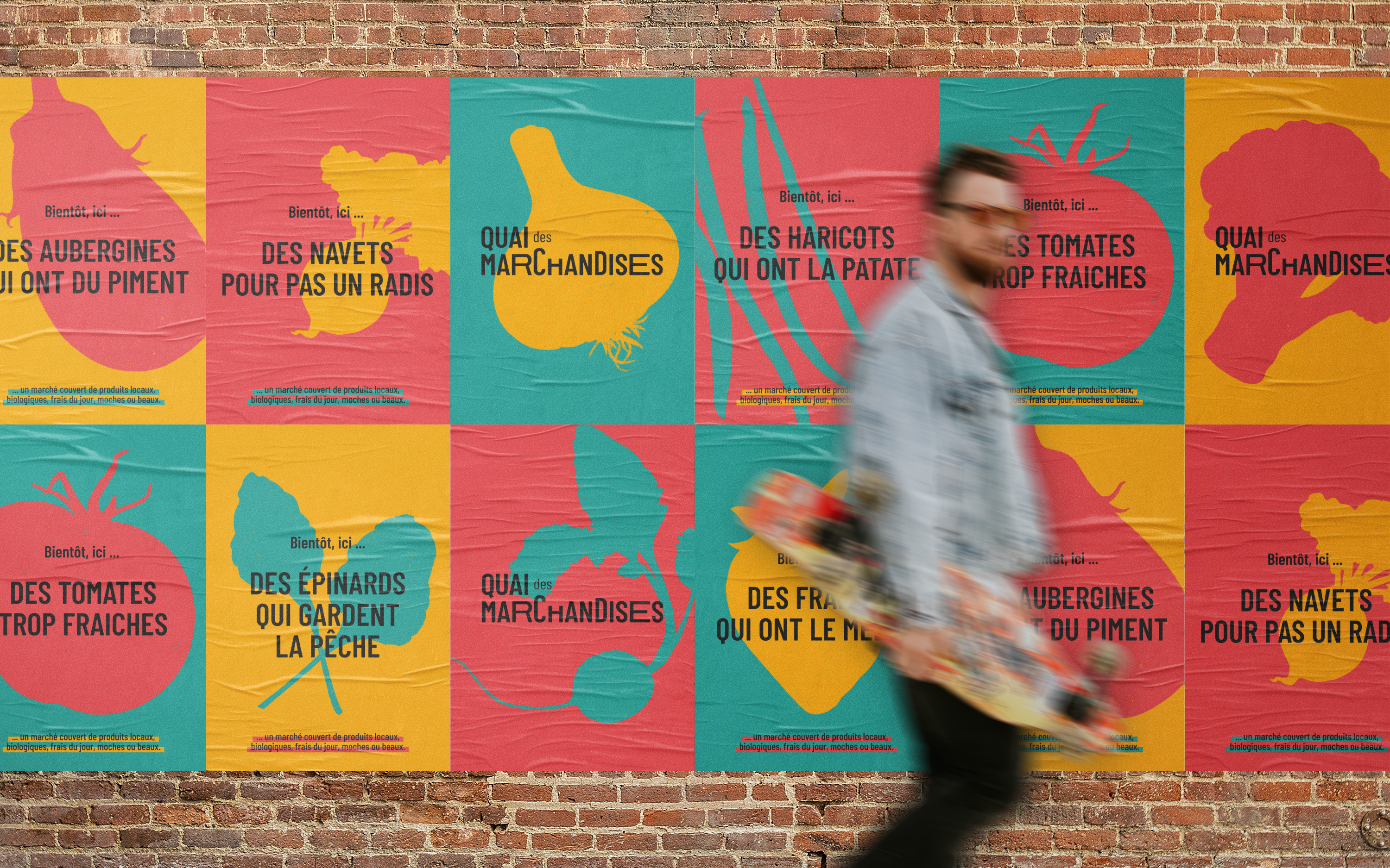 Affiches pour le Quai des Marchandises