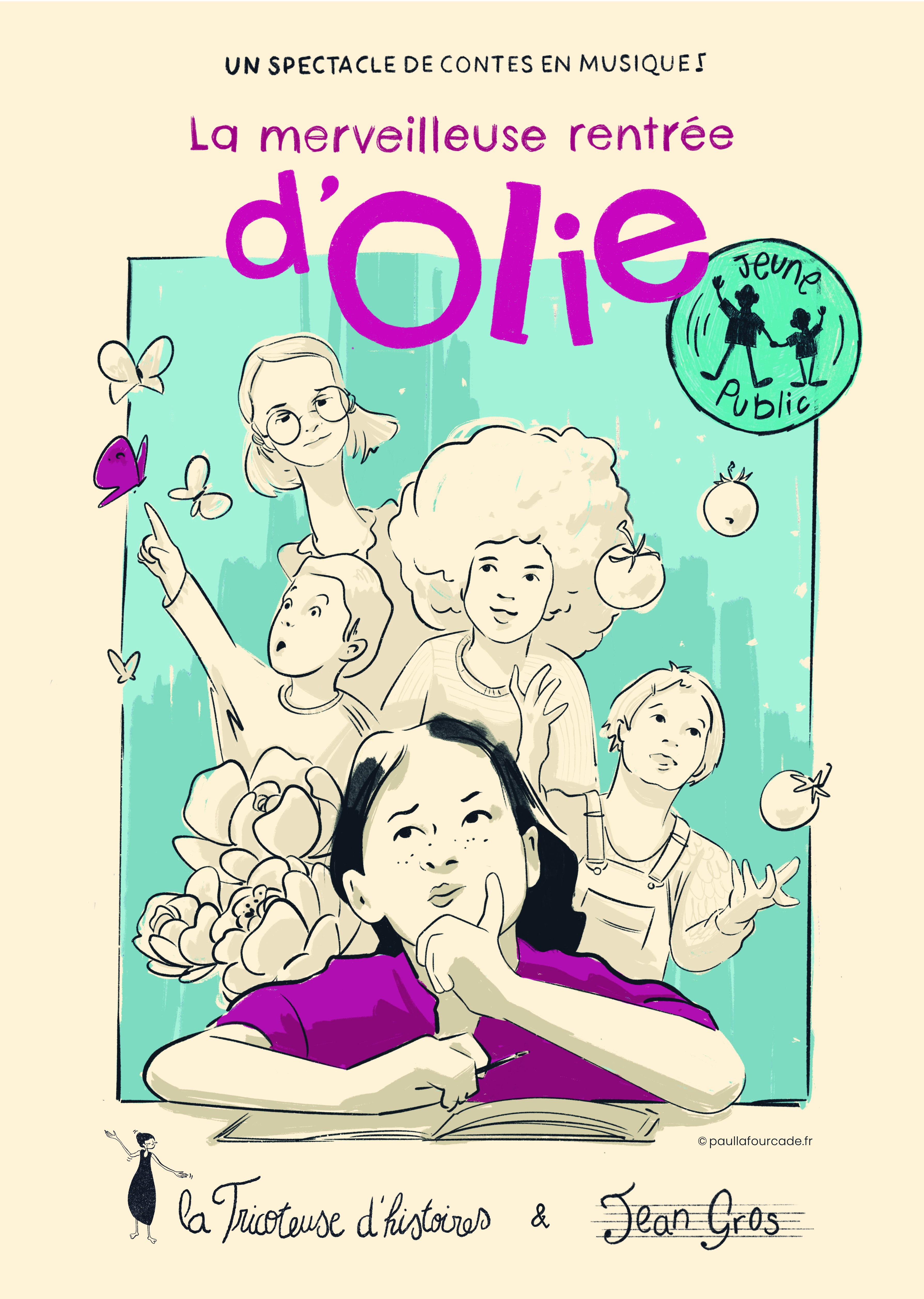 affiche de la merveilleuse rentree d'olie